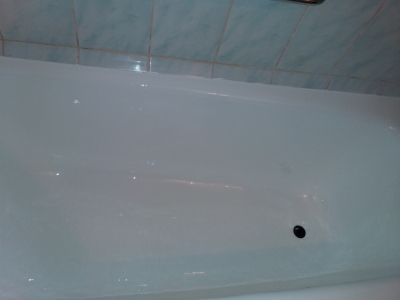 Восстановление эмали чугунной ванны в Берегомете